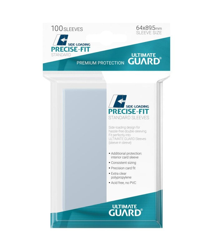 100 Sleeves Ultimate Guard - Precise-Fit (Side-Loading)