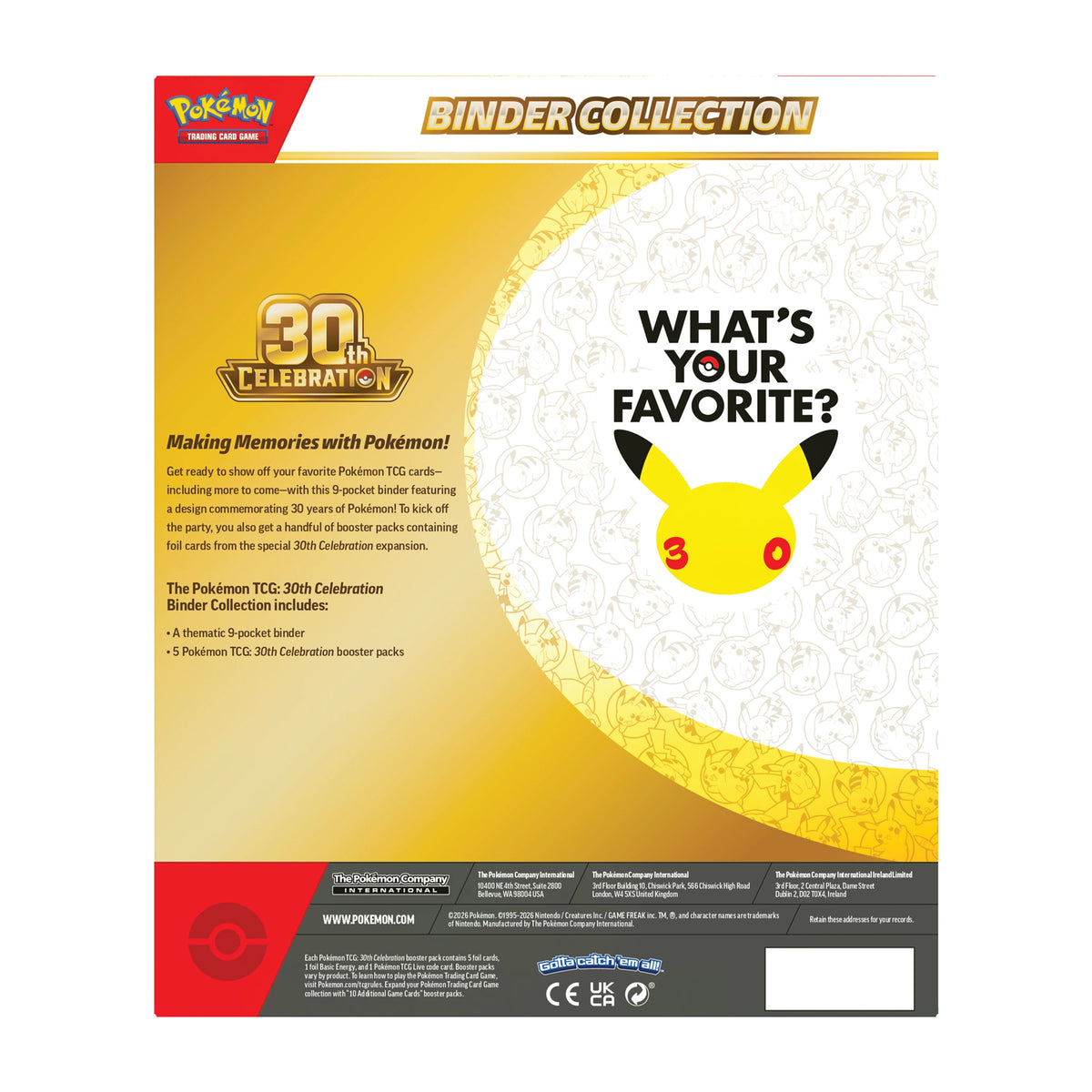 Binder Collection 30th Celebration [EN]