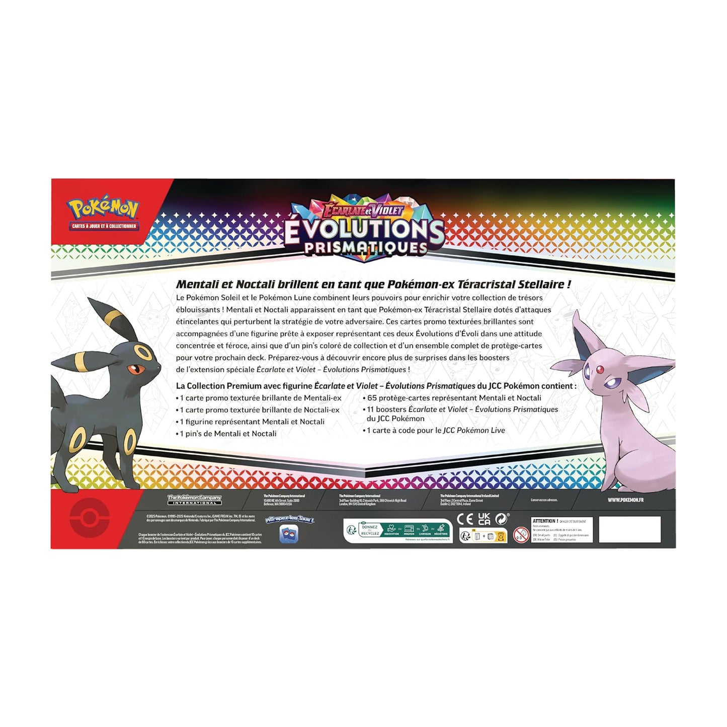 EV8.5 Évolutions Prismatiques Coffret Premium Figure Collection [FR]