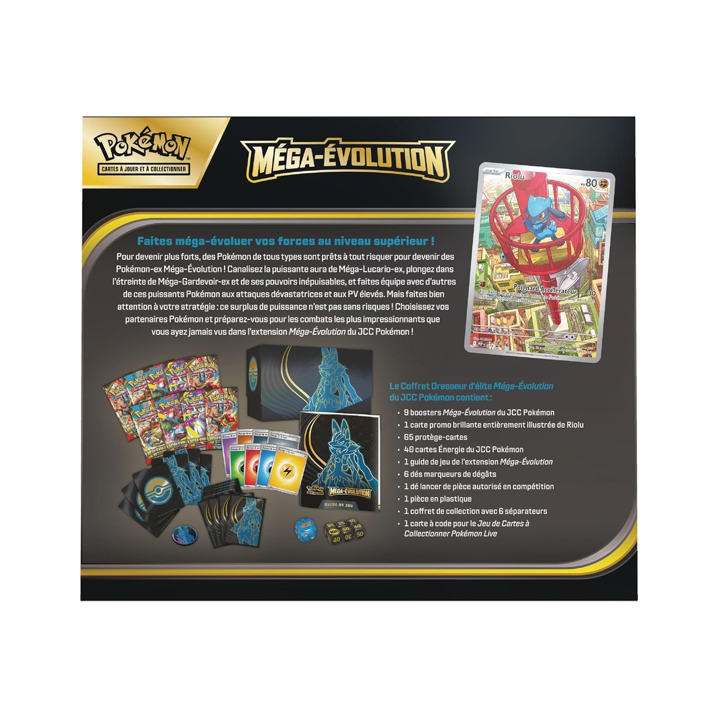 Coffret dresseur d’élite ME01 Méga-Évolution Lucario [FR]