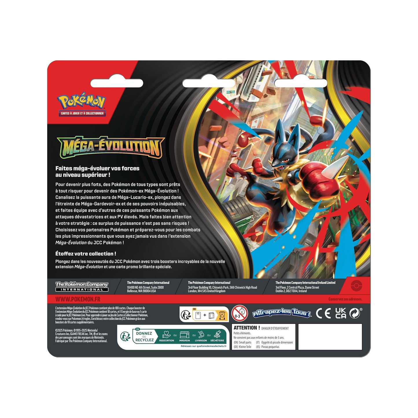 Tripack ME01 Méga-Évolution [FR]