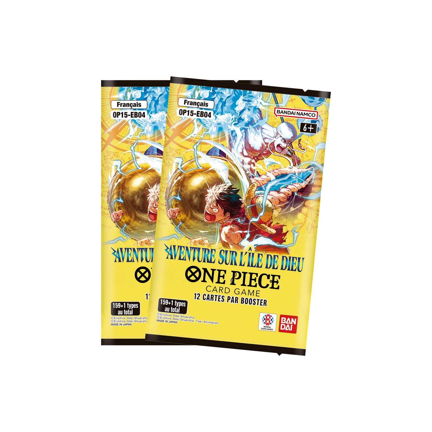 Display Bundle Double Pack OP15-EB04 Aventure Sur L'île De Dieu [FR]