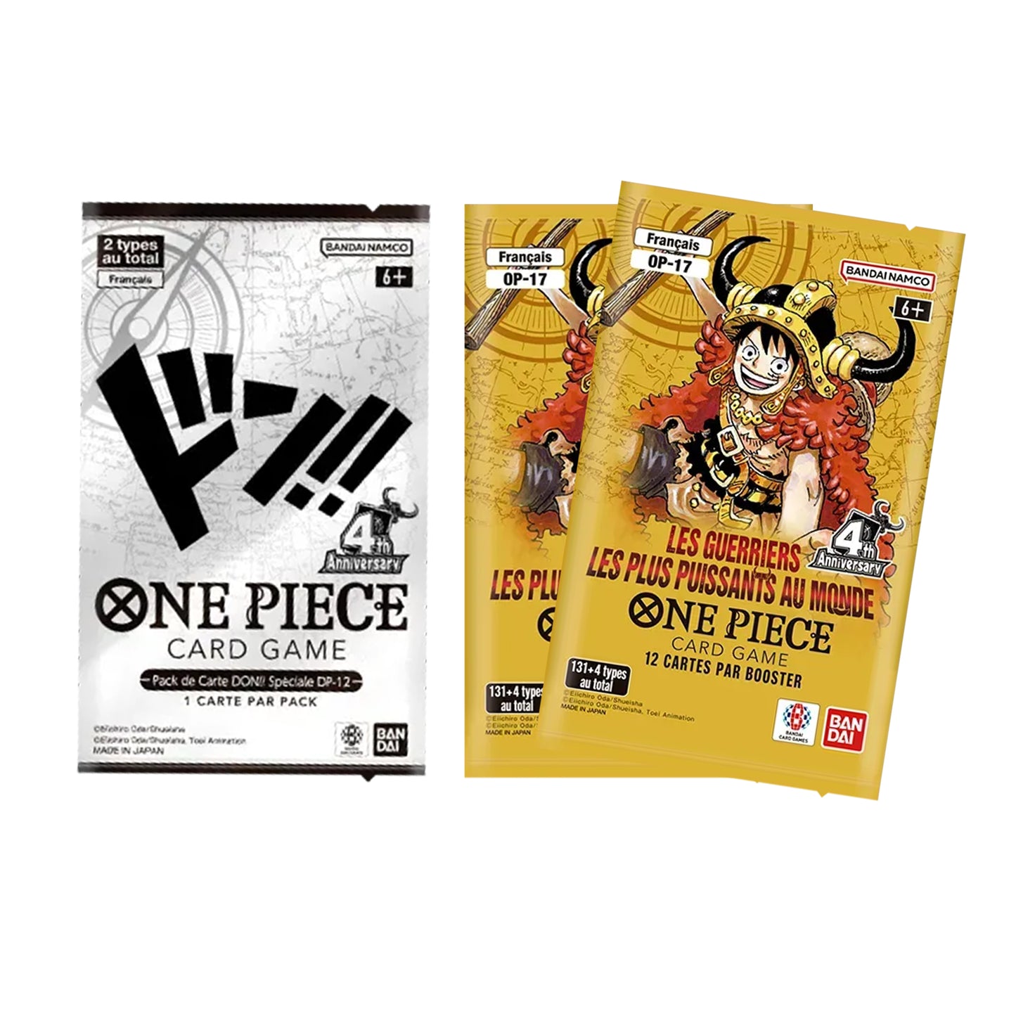 Display Bundle Double Pack OP-17 Les Guerriers Les Plus Puissants Du Monde [FR]