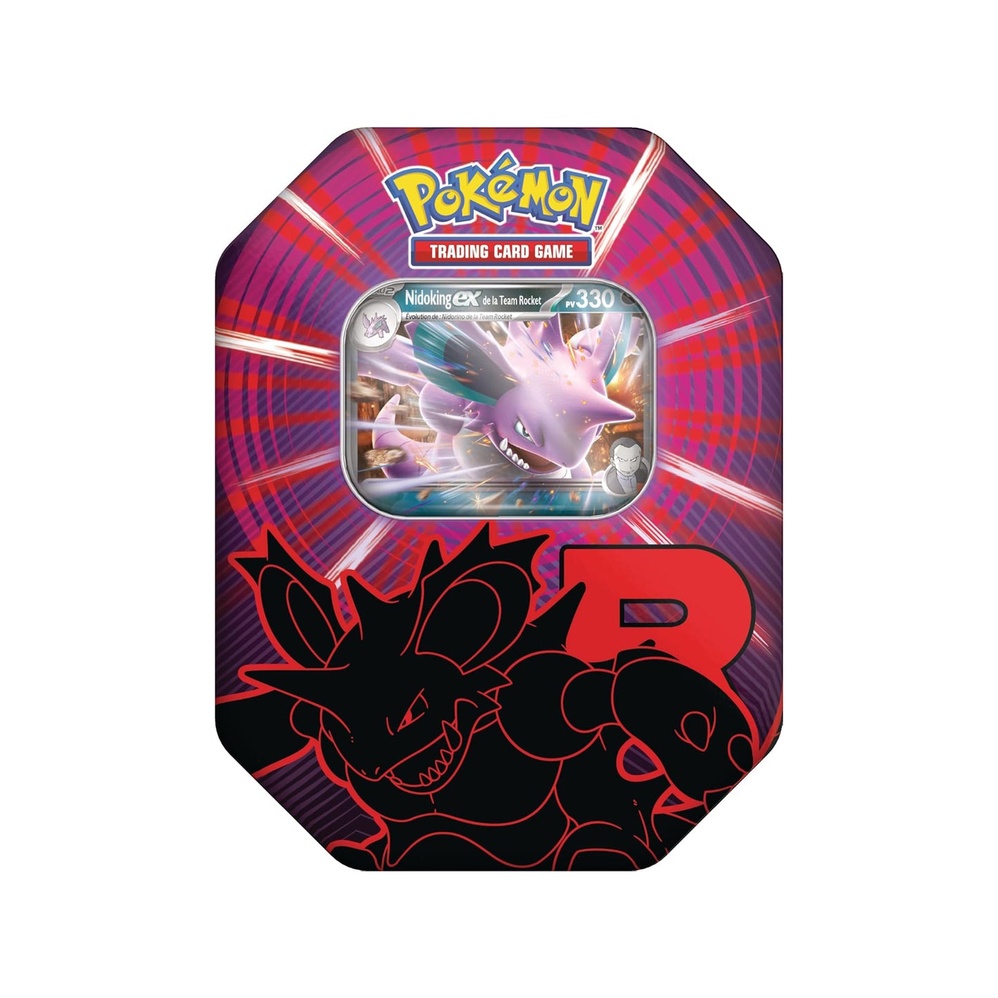 Tin Team Rocket Mewtwo/Nidoking/Persian-ex [FR]