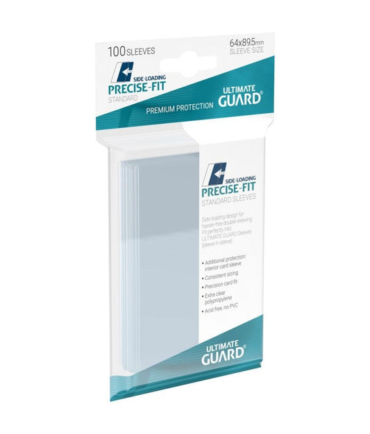 100 Sleeves Ultimate Guard - Precise-Fit (Side-Loading)